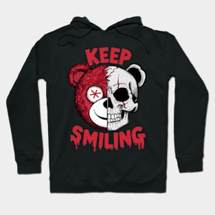 Keep Smiling - Bear Hoodie